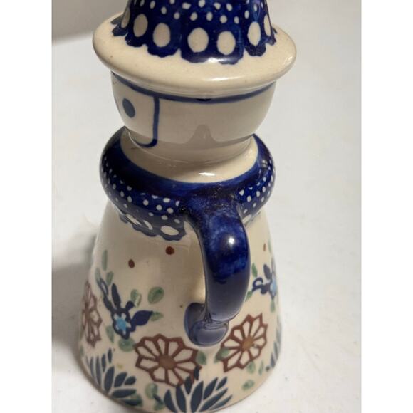 Polish Pottery BOLESLAWIEC Mrs Salt Shaker - Picture 5 of 7
